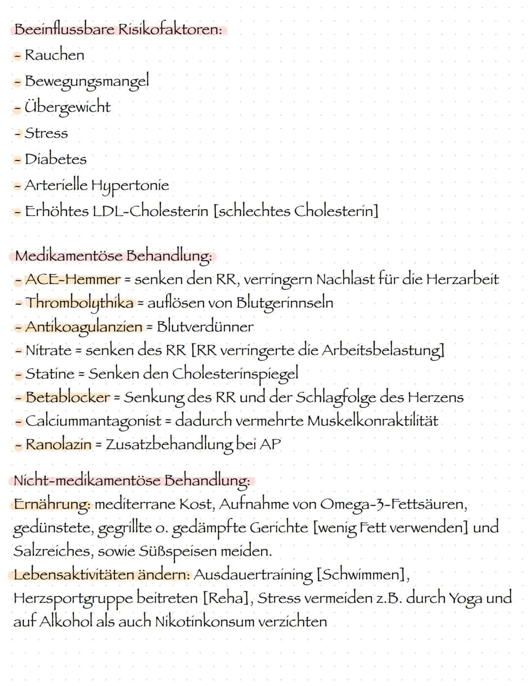 Herz-Kreislaufsystem/
Gliederung:
-Koronare Herzkrankheit [KHK] Koronare Herzkrankheit (KHK)
Definition:
Bei einer KHK kommt es zu einer Man