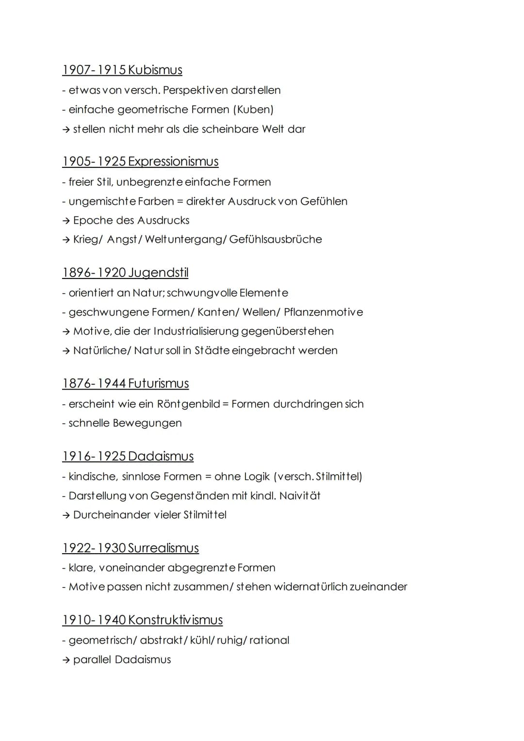 BK- J2.1 Epochen der Kunstgeschichte
1000-1250 Romanik
- Rundbögen (+ in Kirchen)
- massive burgartige Mauern
→ Wiederverwendung von den in 