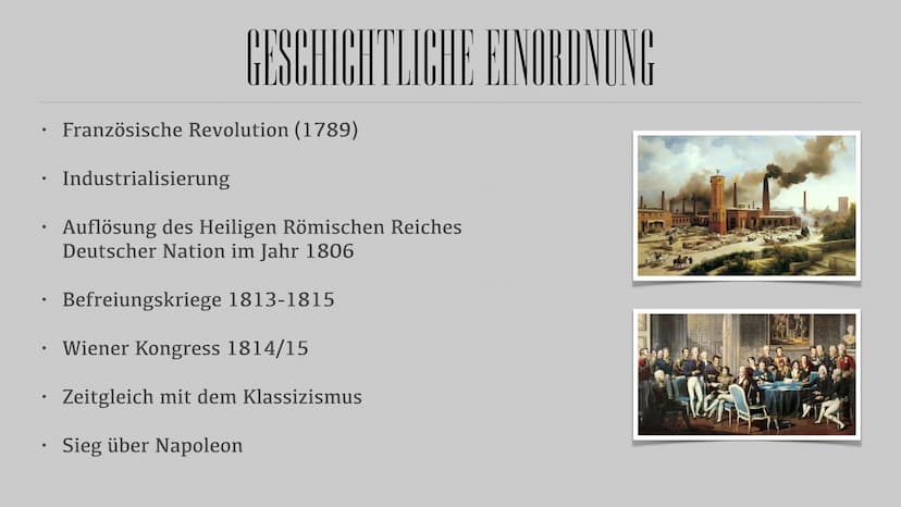ROMANTIK ●
●
●
Grunddaten zu der Romantik
Merkmale der Romantik
Geschichtlicher Hintergrund
Musik und Literatur
Kunstwerke
Künstler der Roma