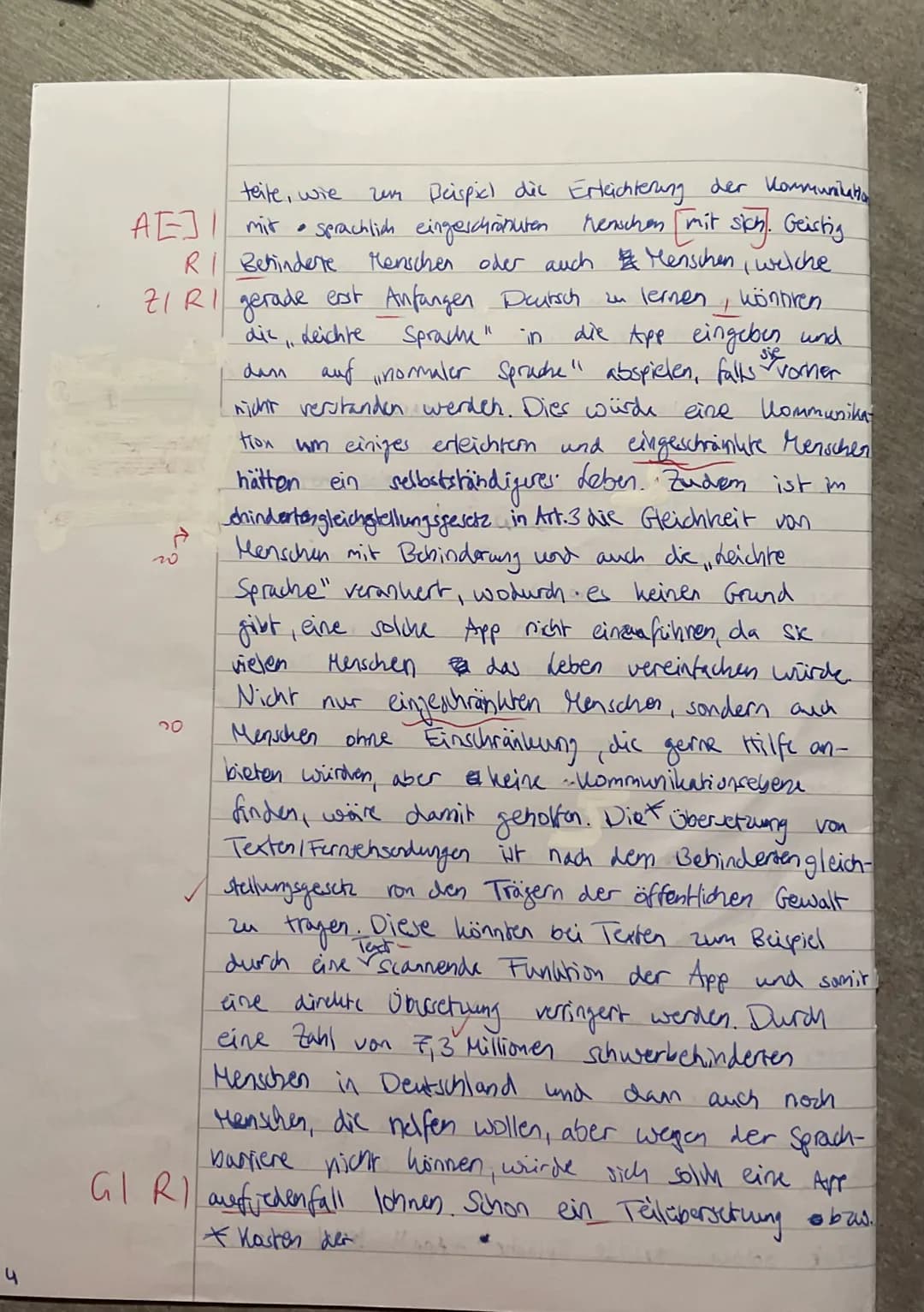 20
D GK
Datum 29.11.2021
•
Kurs
.
-1-
Name
Lehrkraft
10 Ein Deutschkurs Ihrer Schule hat sich im Unterricht mit dem Thema
Leichte Sprache" b