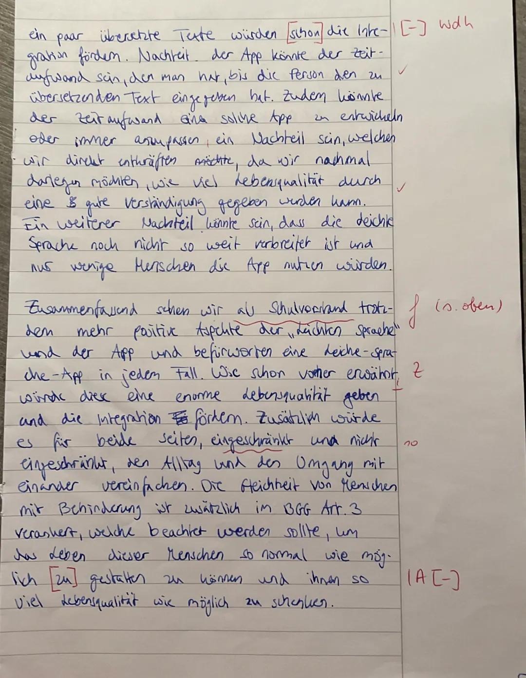 20
D GK
Datum 29.11.2021
•
Kurs
.
-1-
Name
Lehrkraft
10 Ein Deutschkurs Ihrer Schule hat sich im Unterricht mit dem Thema
Leichte Sprache" b