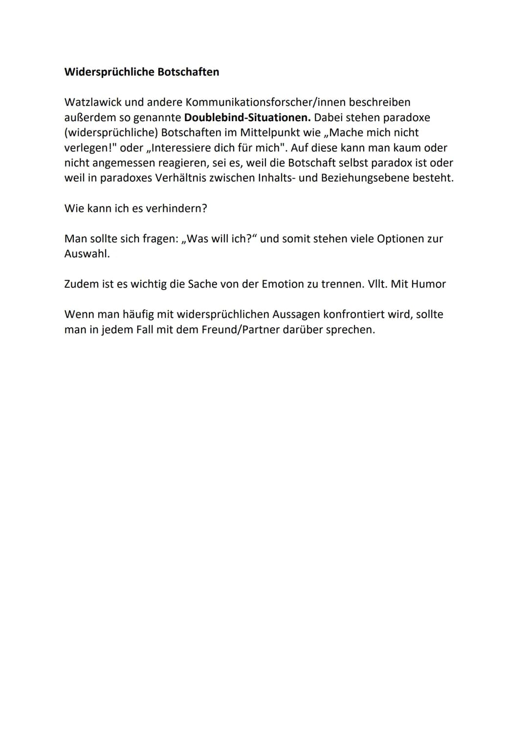 Die Kommunikationsmodelle
1. Schulz von Thun
Sender
mit vier Schnäbeln
●
●
Selbst-
kund-
gabe
Sachinhalt
Äußerung
Appell
Beziehungshinweis
E