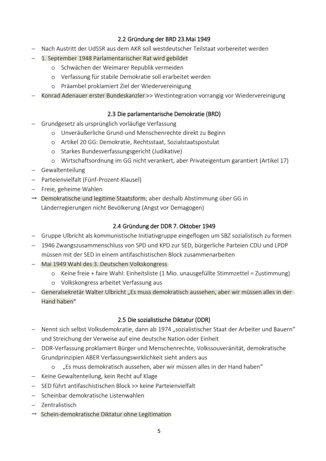 1. Deutschland nach 1945
1.1 Kriegsende 8. Mai 1945
Zensur in der deutschen Geschichte
Bedeutung ist von der Perspektive abhängig
o Unmittel