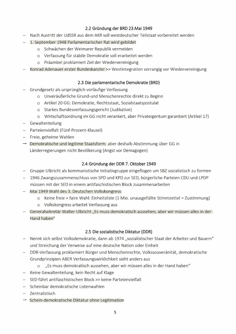 1. Deutschland nach 1945
1.1 Kriegsende 8. Mai 1945
Zensur in der deutschen Geschichte
Bedeutung ist von der Perspektive abhängig
o Unmittel