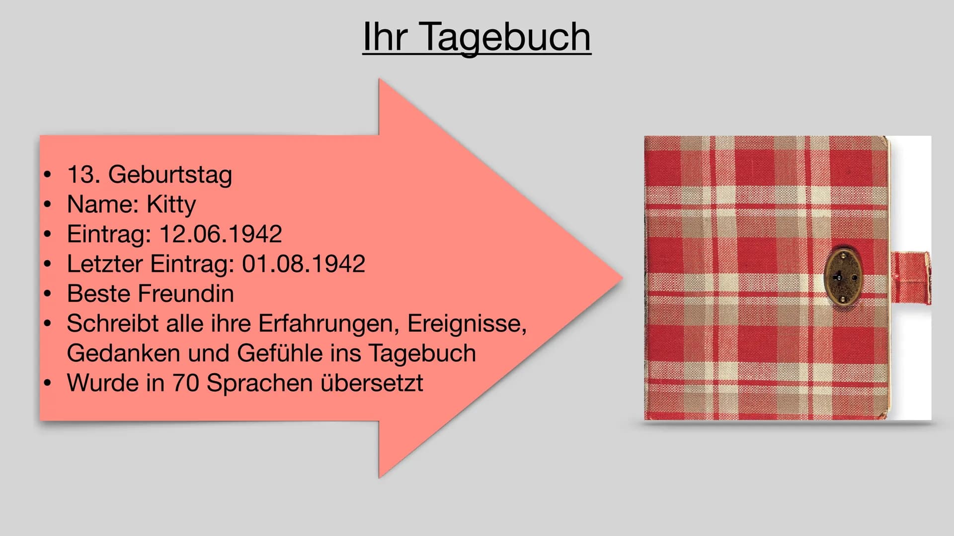 DAS LEBEN DER ANNE FRANK
SEMRA KAYA, JOLINE KAIB Wer war
Anne
Charaktereige
nschaften
Was macht ihre
Geschichte so
besonders
Gliederung
Wich