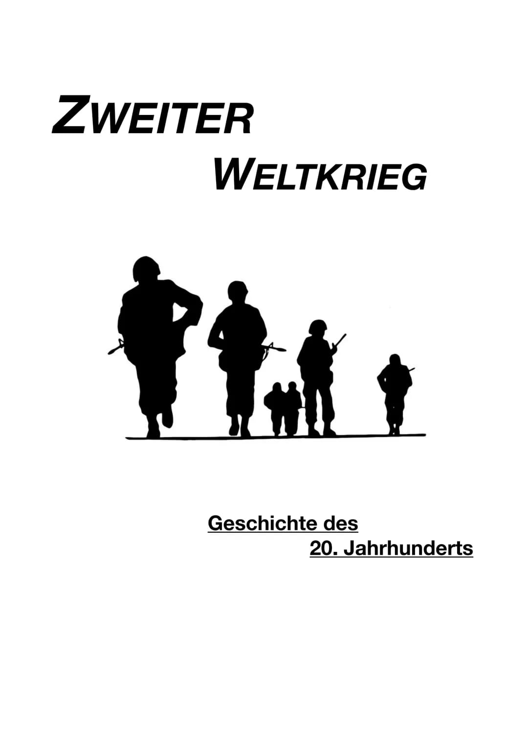 2. Schritt - Aufgabe 1:
Zweiter Weltkrieg
,,Polen hat heute Nacht zum ersten Mal auf unserem eigenen Territorium auch mit bereits
regulären 