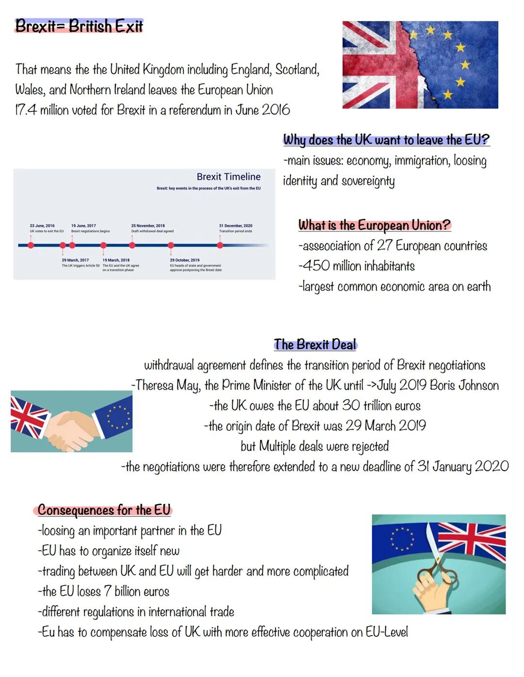 # Brexit British Exit

That means the the United Kingdom including England, Scotland,
Wales, and Northern Ireland leaves the European Union
