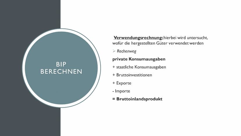 WIRTSCHAFTSWACHSTUM INHALTSANGABE
●
●
●
●
●
●
Wirtschaftswachstum Definition
Bruttoinlandsprodukt(BIP) Definition
BIP berechnen
Nominales un