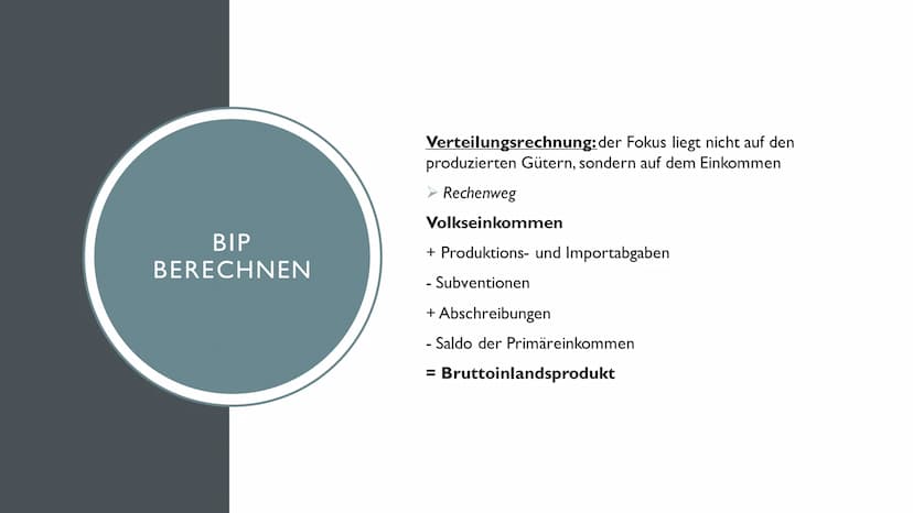 WIRTSCHAFTSWACHSTUM INHALTSANGABE
●
●
●
●
●
●
Wirtschaftswachstum Definition
Bruttoinlandsprodukt(BIP) Definition
BIP berechnen
Nominales un