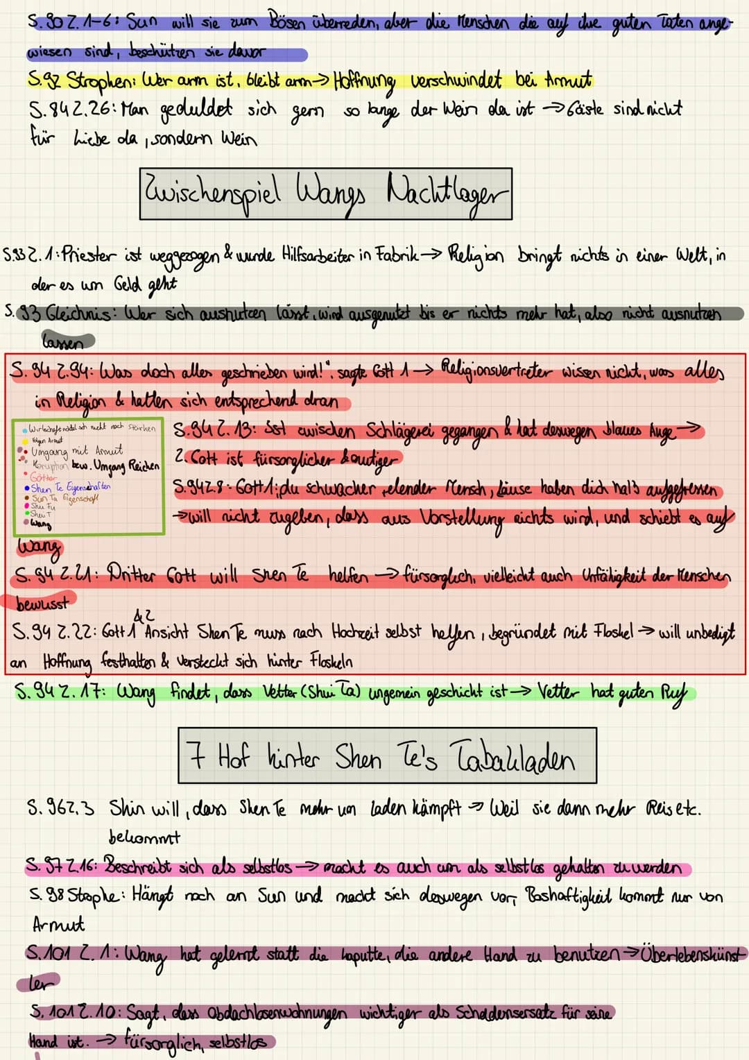 at will be
Sig
• Vingang mit Ammut
•Kurin
Auffälligkeiten
(S.72.10)
Vorspiel: Wang sagt Götter wären einige der höchsten werden überschätzt,