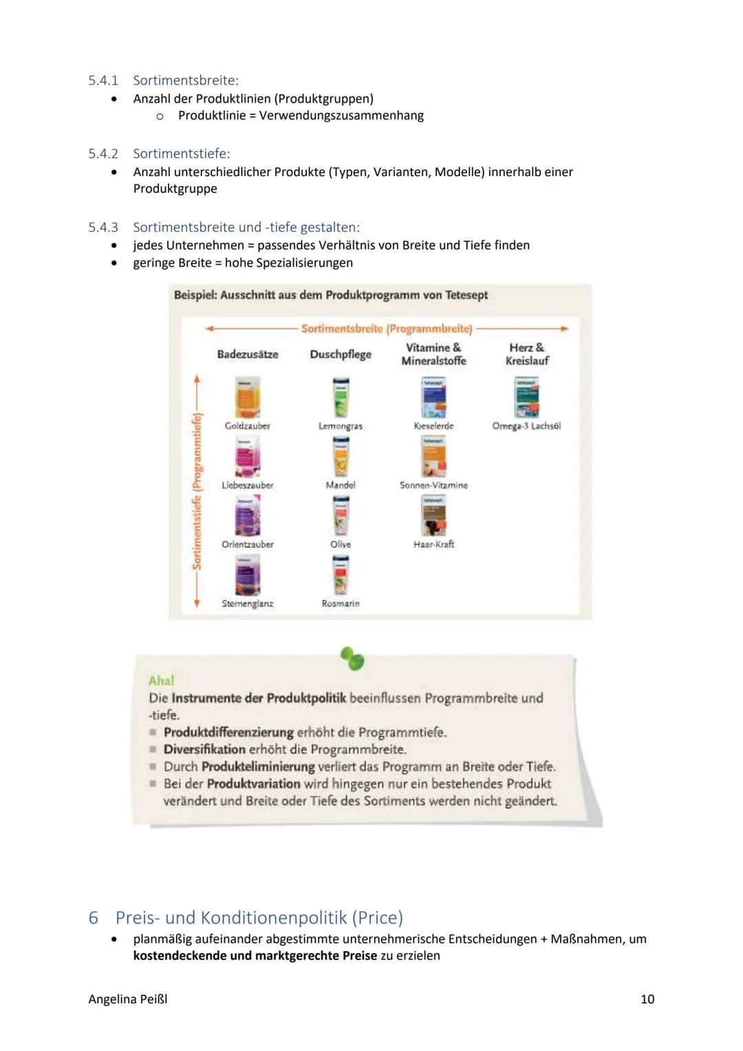 Marketing
= das Unternehmen stellt den Kunden in den Mittelpunkt aller Aktivitäten
●
,,Was will der Kunde?"
Produkte
Organisationen
1 Was is