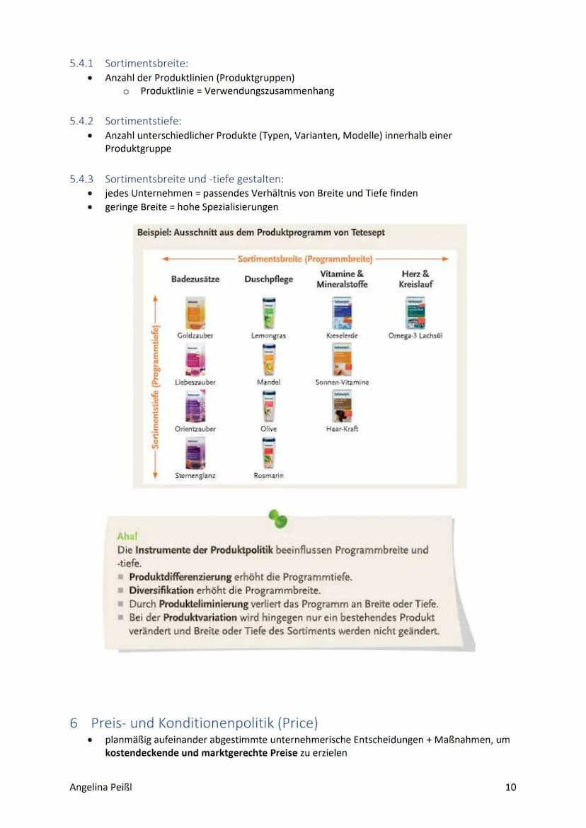 Marketing
= das Unternehmen stellt den Kunden in den Mittelpunkt aller Aktivitäten
●
,,Was will der Kunde?"
Produkte
Organisationen
1 Was is
