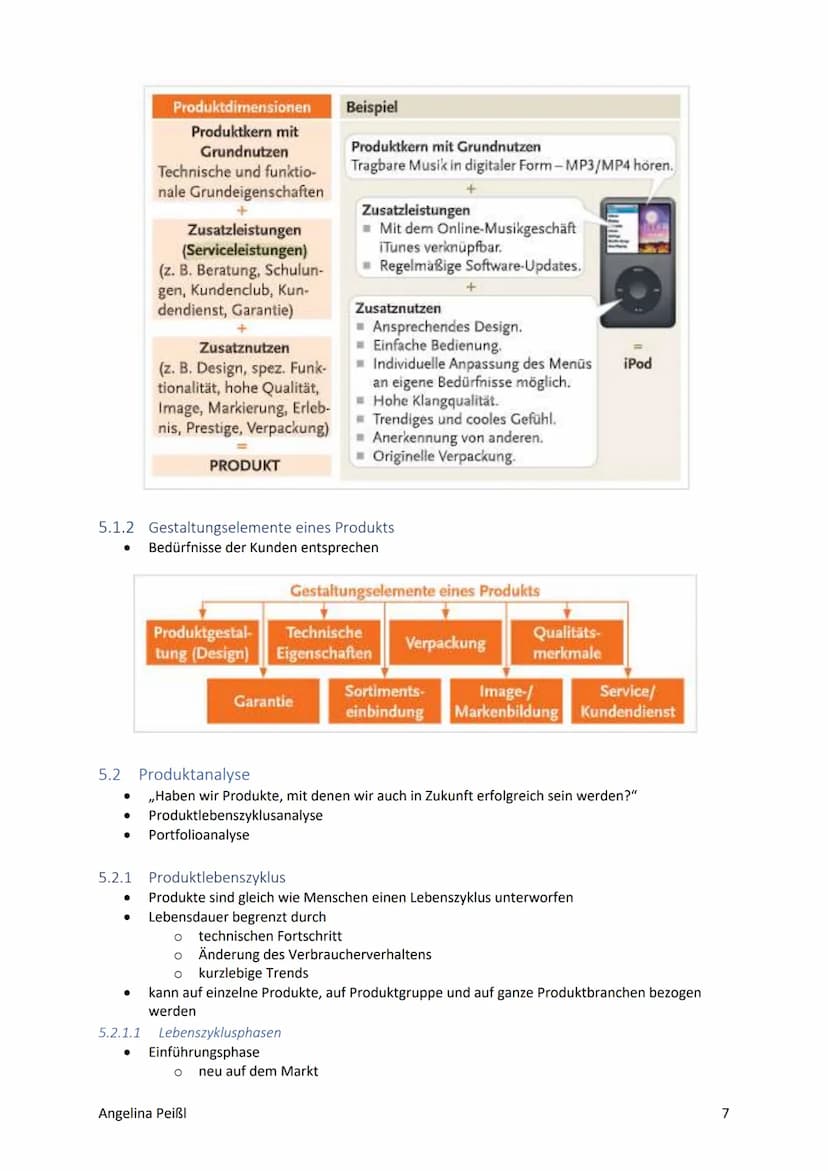 Marketing
= das Unternehmen stellt den Kunden in den Mittelpunkt aller Aktivitäten
●
,,Was will der Kunde?"
Produkte
Organisationen
1 Was is