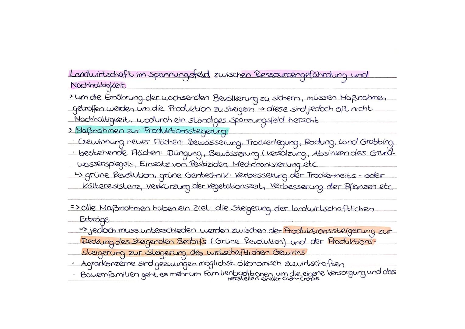 Erdkunde
Landwirtschaftliche Strukturen in verschiedenen Klima- und
Vegetationszonen.
Landwirtschaft in den Tropen.
> sehr gutes Klima ganzj