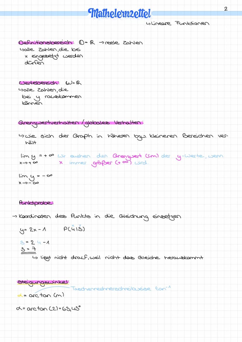 Funktionen sind eine spezielle Zuordnungen.
Jedes Element aus dem Definitionsbereich wird genau ein Element aus dem Wertebereich zugeordnet.