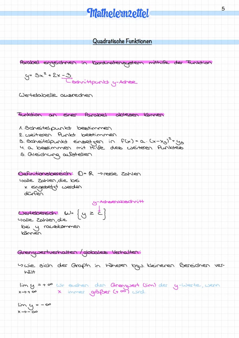 Funktionen sind eine spezielle Zuordnungen.
Jedes Element aus dem Definitionsbereich wird genau ein Element aus dem Wertebereich zugeordnet.