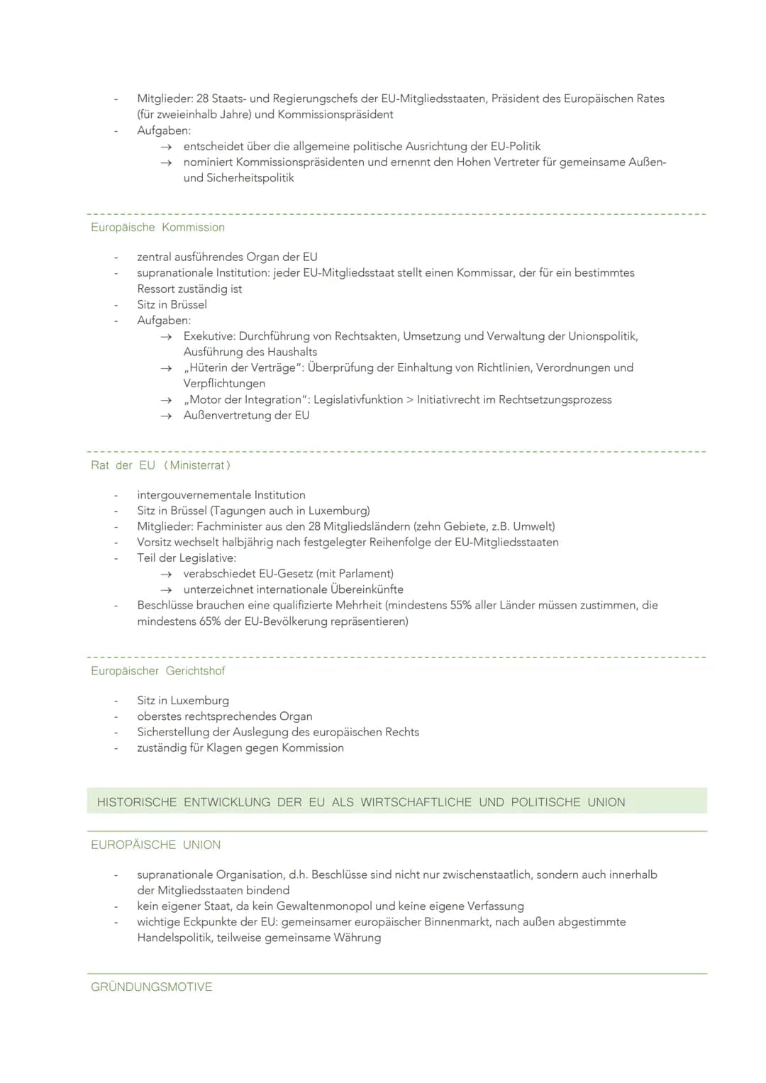 EUROPÄISCHE UNION
EU-NORMEN, INTERVENTIONS- UND REGULATIONSMECHANISMEN SOWIE INSTITUTIONEN
EU-NORMEN, INTERVENTIONS- UND REGULATIONSMECHANIS