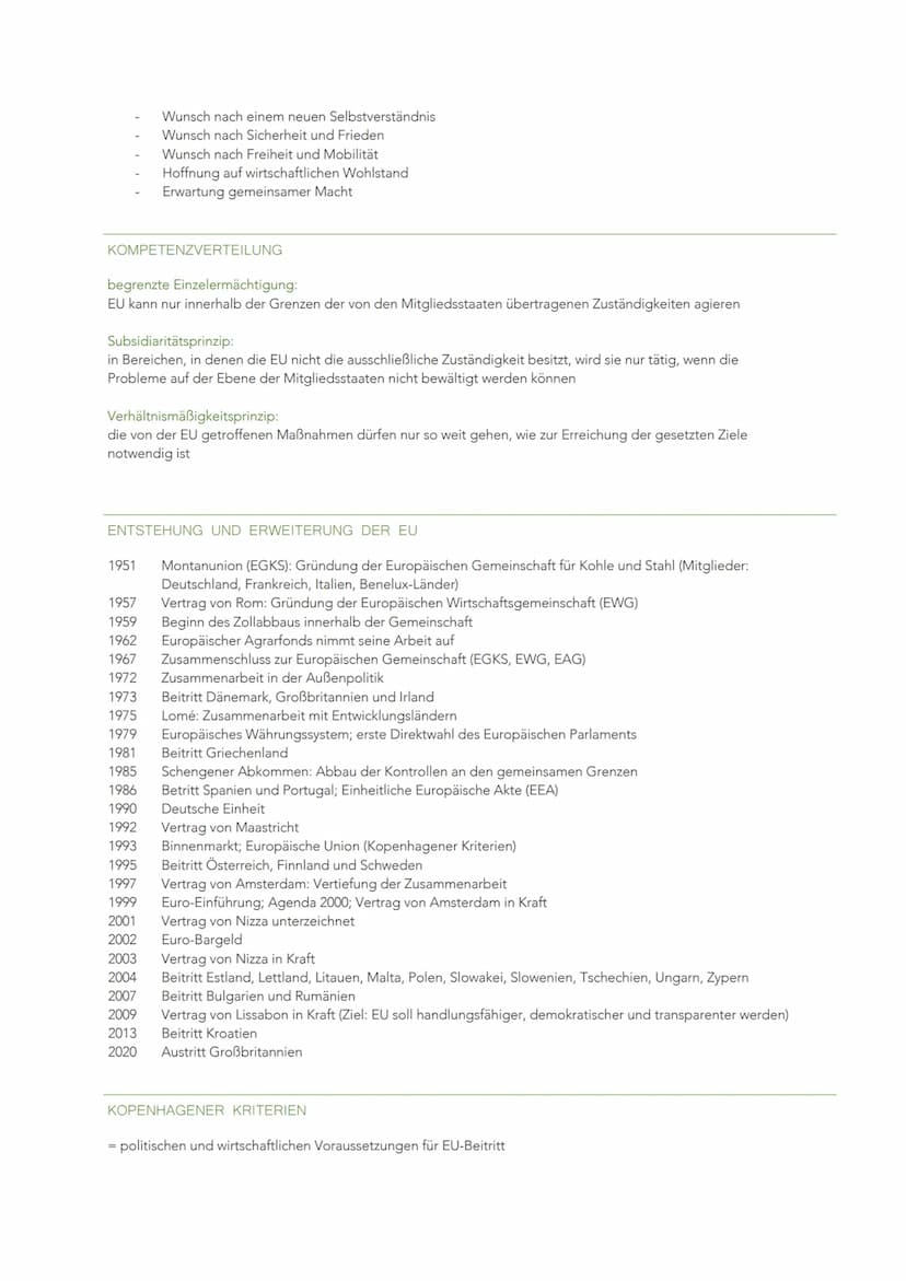 EUROPÄISCHE UNION
EU-NORMEN, INTERVENTIONS- UND REGULATIONSMECHANISMEN SOWIE INSTITUTIONEN
EU-NORMEN, INTERVENTIONS- UND REGULATIONSMECHANIS