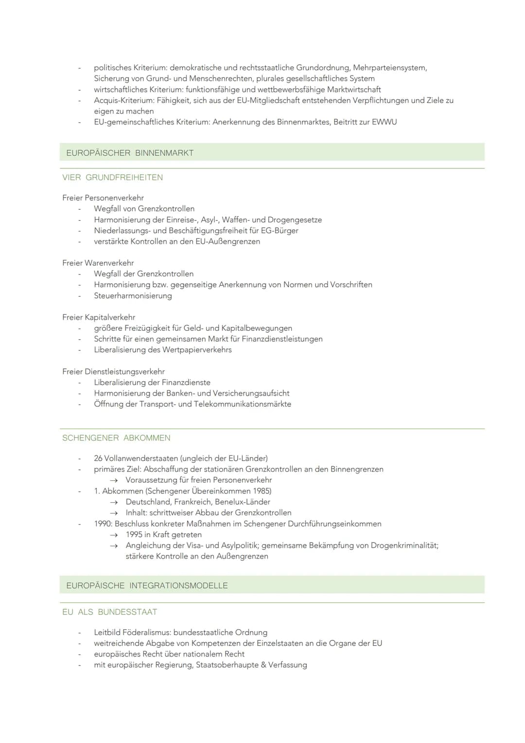 EUROPÄISCHE UNION
EU-NORMEN, INTERVENTIONS- UND REGULATIONSMECHANISMEN SOWIE INSTITUTIONEN
EU-NORMEN, INTERVENTIONS- UND REGULATIONSMECHANIS