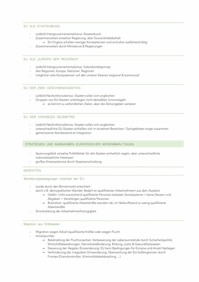 EUROPÄISCHE UNION
EU-NORMEN, INTERVENTIONS- UND REGULATIONSMECHANISMEN SOWIE INSTITUTIONEN
EU-NORMEN, INTERVENTIONS- UND REGULATIONSMECHANIS