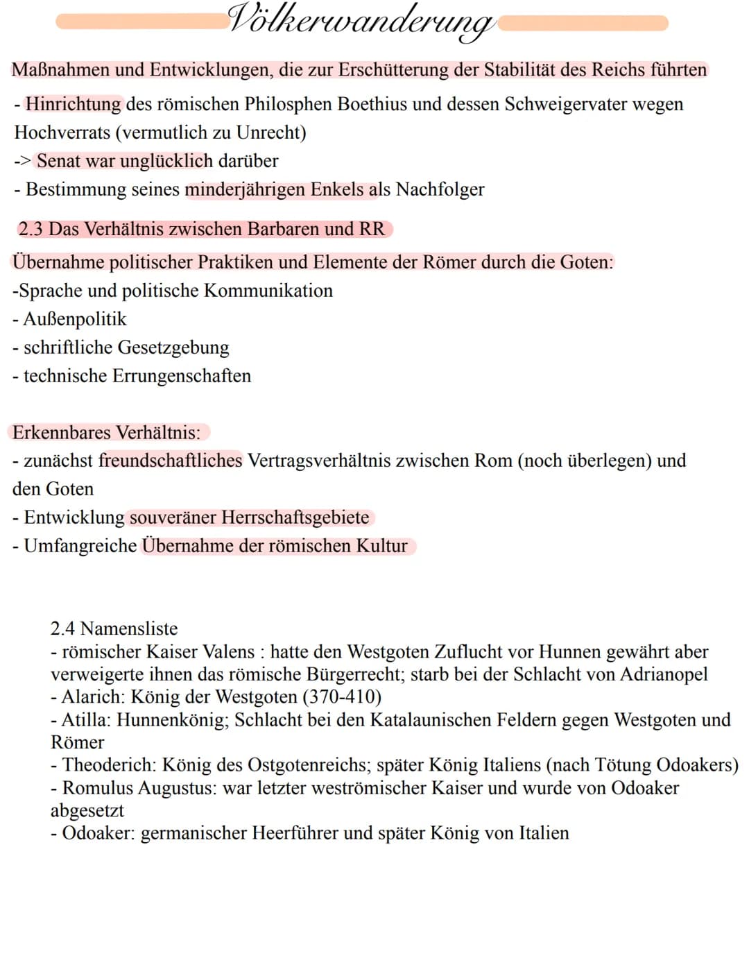Völkerwanderung
1. Ursachen und Verlauf der Völkerwanderung
1.1 Die Situation des Römischen Reiches im 3. Jahrhundert
Erfolge des Gallienus 
