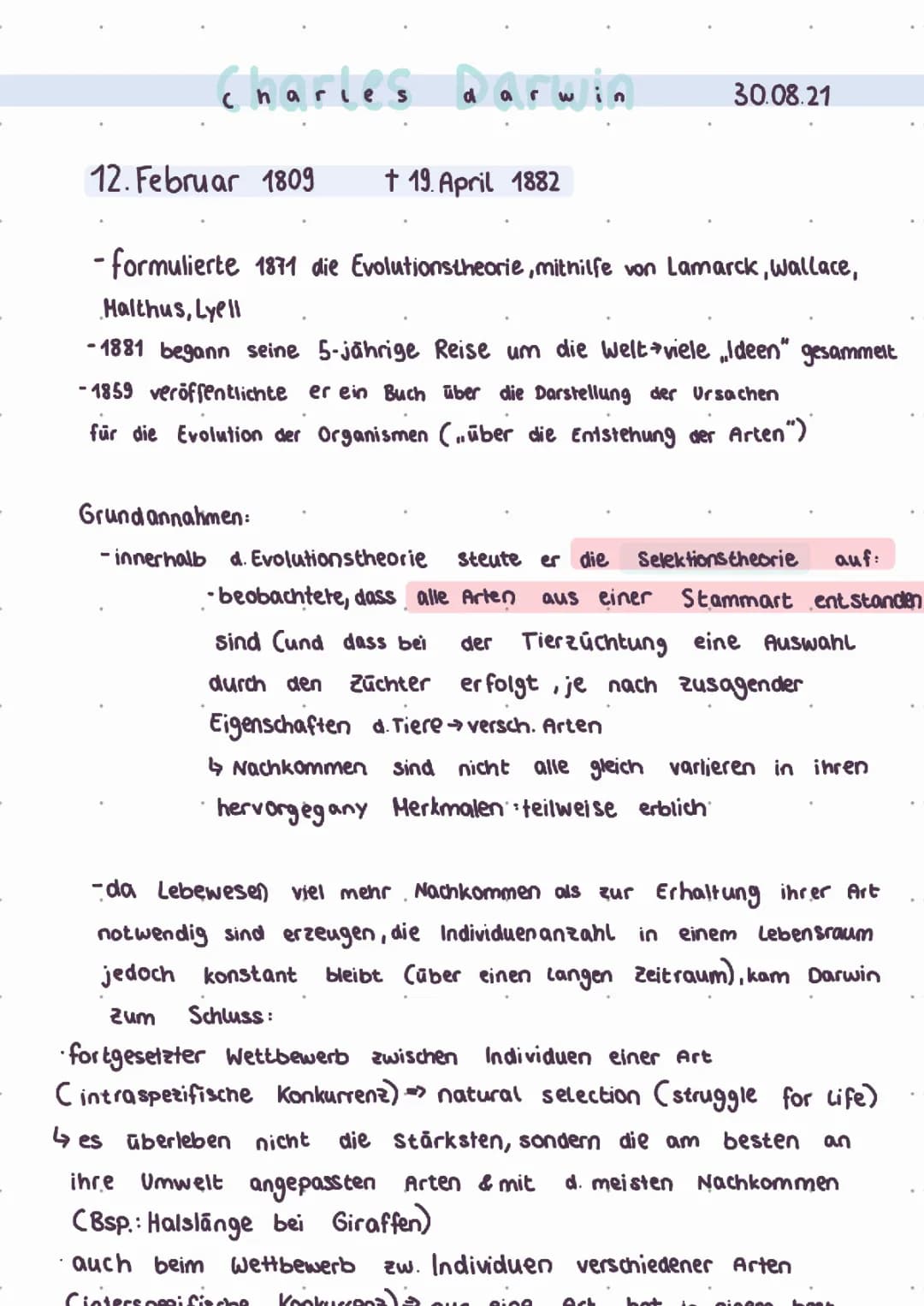 Charles Darwin und die Evolutionstheorie: Eine einfache Zusammenfassung