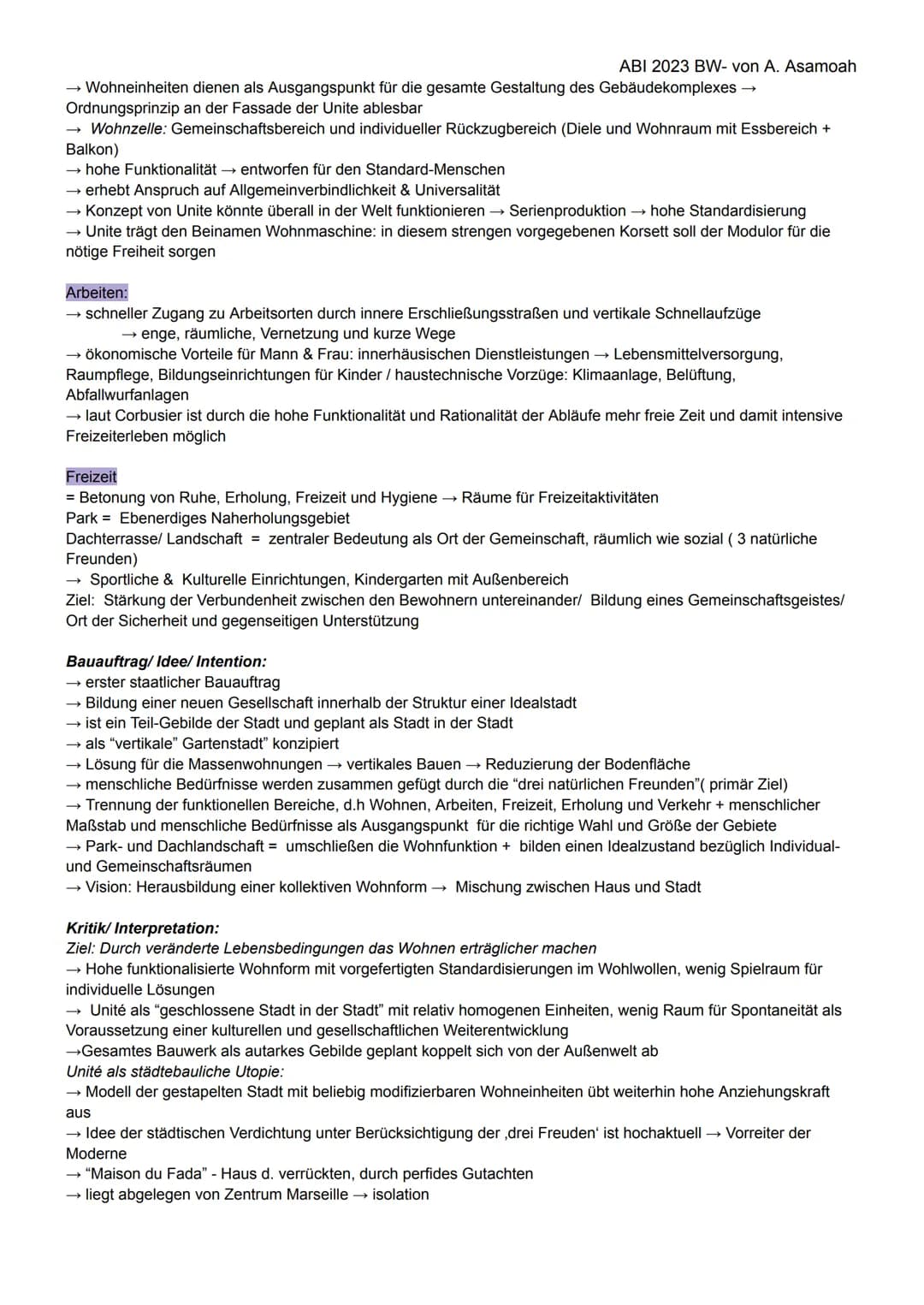 BK ABITUR 2023
ARCHITEKTUR
KONSTRUKTIONEN/ WOHNUNGSSTRUKTUREN
Massivbauweise:
= Eine Form des Tragwerks, bei der raumabschließende Elemente 