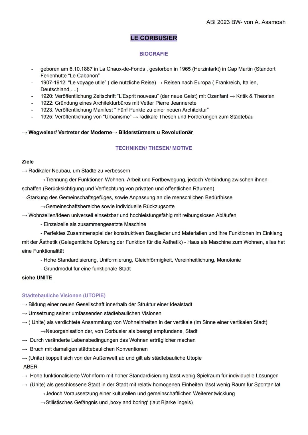 BK ABITUR 2023
ARCHITEKTUR
KONSTRUKTIONEN/ WOHNUNGSSTRUKTUREN
Massivbauweise:
= Eine Form des Tragwerks, bei der raumabschließende Elemente 