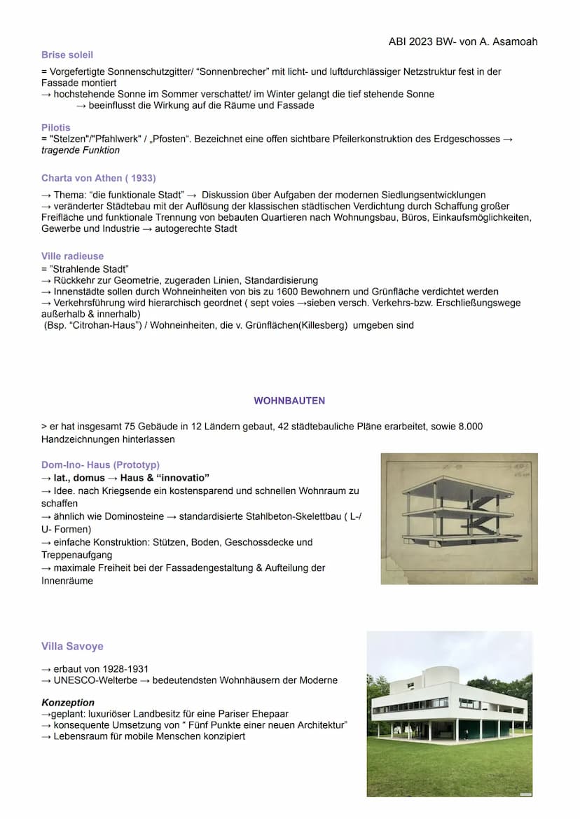 BK ABITUR 2023
ARCHITEKTUR
KONSTRUKTIONEN/ WOHNUNGSSTRUKTUREN
Massivbauweise:
= Eine Form des Tragwerks, bei der raumabschließende Elemente 