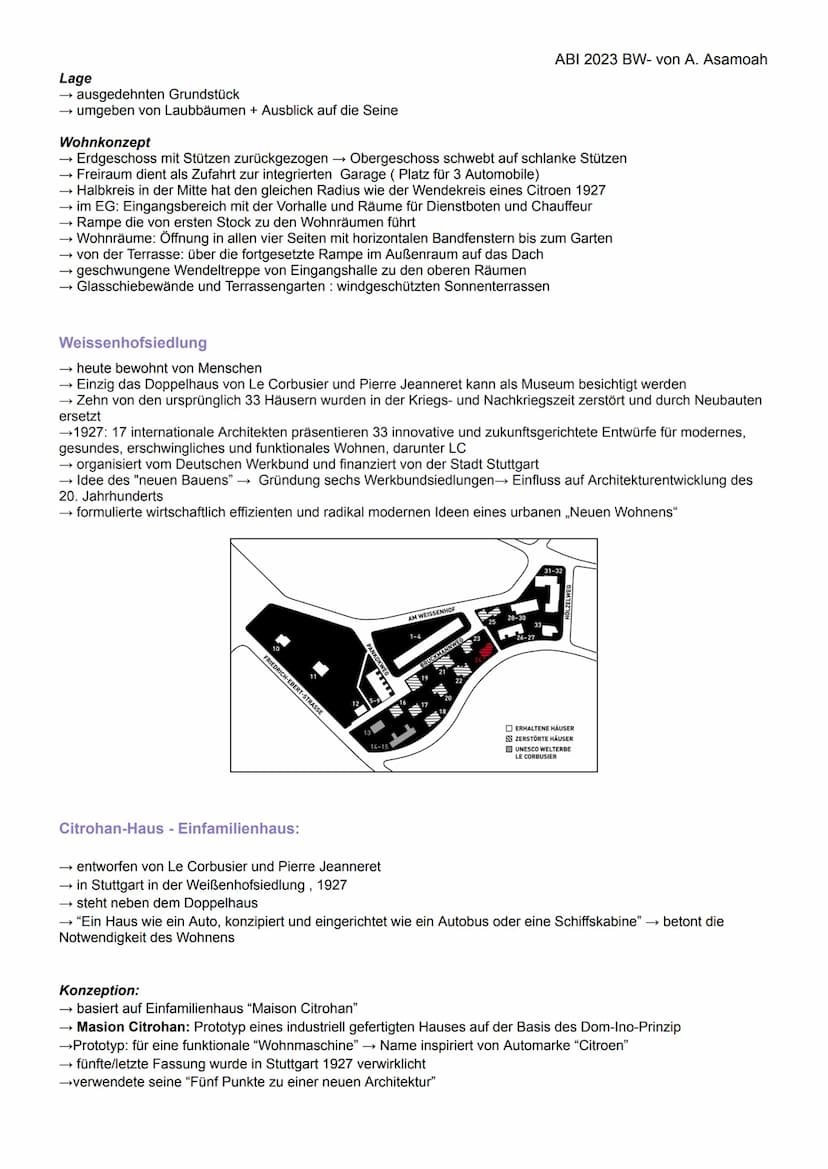BK ABITUR 2023
ARCHITEKTUR
KONSTRUKTIONEN/ WOHNUNGSSTRUKTUREN
Massivbauweise:
= Eine Form des Tragwerks, bei der raumabschließende Elemente 