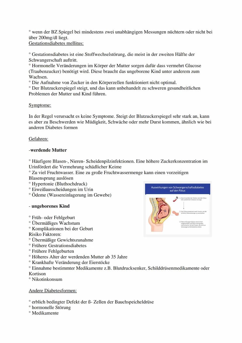Diabetes Mellitus
Definition:
Diabetes Mellitus auch ,,Zuckerkrankheit" genannt ist ein
Überbegriff für verschiedene Erkrankungen des
Stoffw