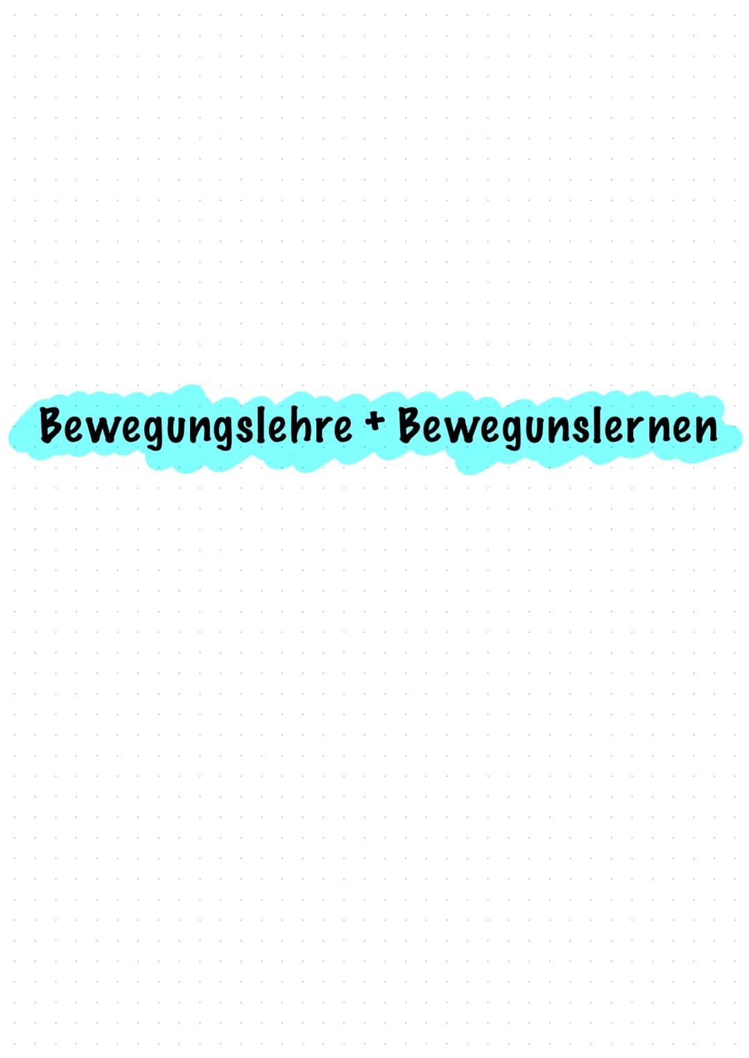Bewegungslehre + Bewegunslernen Inhaltsverzeichnis
Thema
(1) Methoden zur Gestaltung von Lehr- und Lernwegen
Teillernmethode
Ganzheitsmethod