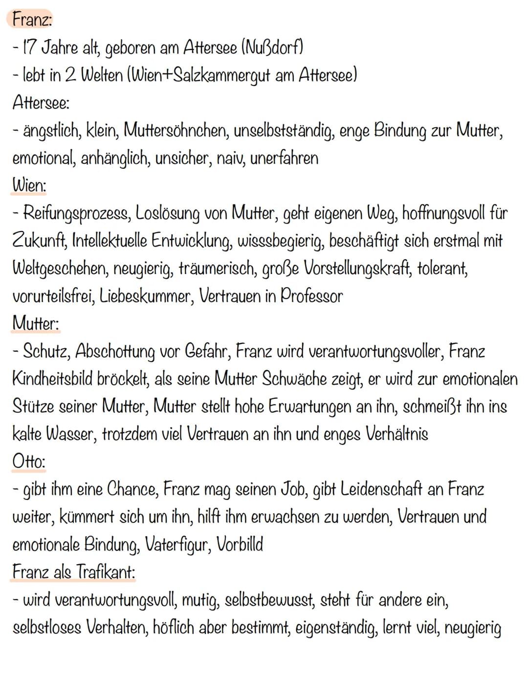1. DER TRAFIKANT
2. SPRACHERWERB
3. LYRIK
1. Der Trafikant
INHALT
Seite
7-9
9-20
20-30
30-36
36-57
58-75
75-101
101-107
107-145
INHALT
Seite