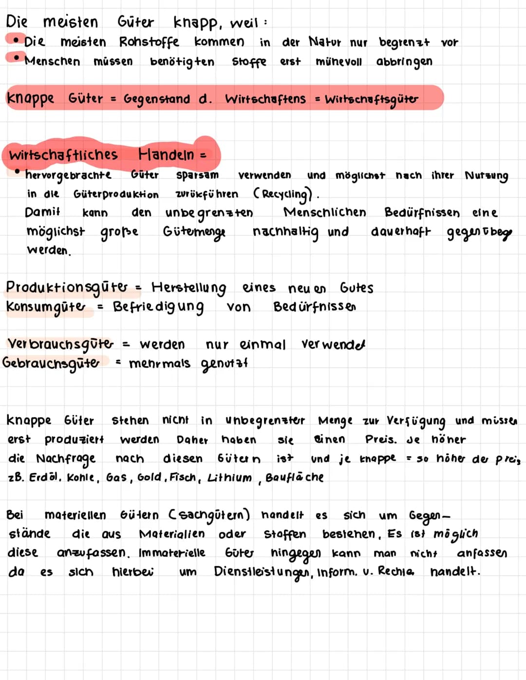  прете
Wirtschaften
BWL / VWL
Bedürfnisse
Güter
Arbeitsteilung
V
✓
Ökonomisches Prinzip
V WIRTSCHAFTEN
knappe Güter
grenzenle de curfnisse
B