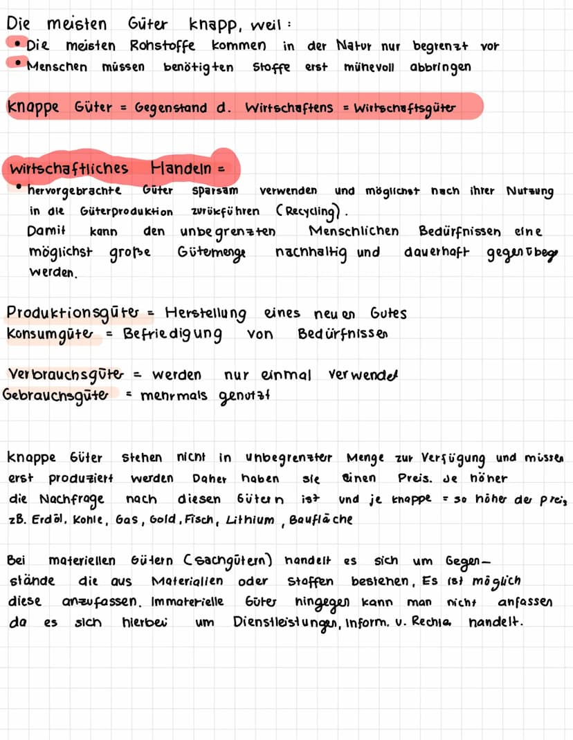 прете
Wirtschaften
BWL / VWL
Bedürfnisse
Güter
Arbeitsteilung
V
✓
Ökonomisches Prinzip
V WIRTSCHAFTEN
knappe Güter
grenzenle de curfnisse
B