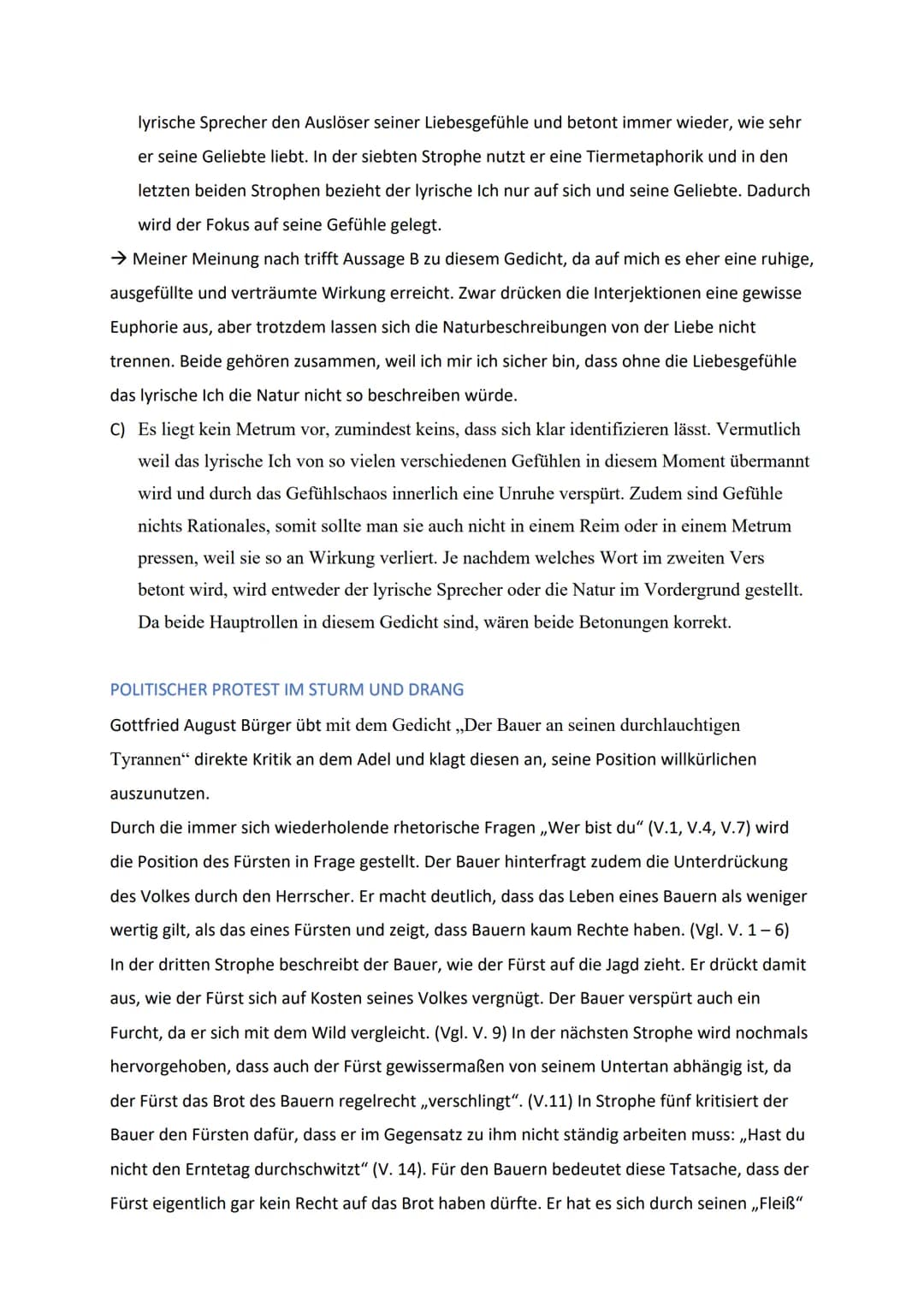 MOTIVE:
Empfindung, Gefühl, Herz, Freundschaft
THEMEN:
Verehrung der Natur als göttliche Schöpfung, in ihre Ursprünglichkeit und Vielfalt
Be