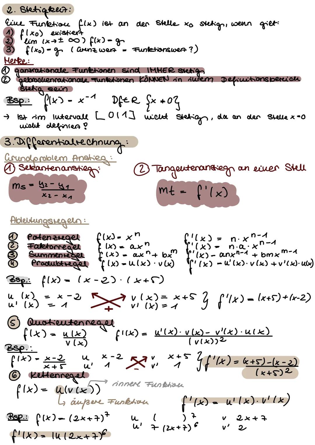 # Analysis

1. Areuzwerte

Konvergenz berechneu:

bei zallenfolgen:

Bop.: $a_n$ = $\frac{n+3}{2n}$ $\lim_{n\rightarrow\pm00} \frac{n+3}{2n}
