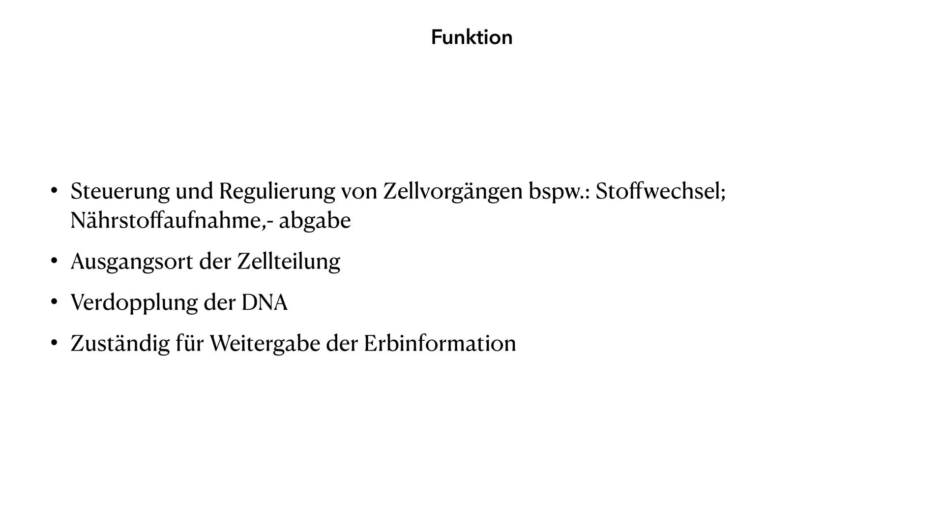 EVGBM
MSS 11
SEA
Whj. 22
Bio LK 1
Lehrkraft: MüNi
Von: Hannah R.
Hannah A.
Zellkern-Aufbau und
Funktionen ●
●
●
Aufbau
Funktionen
Allgemein
