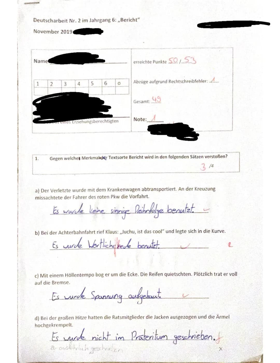 Bericht