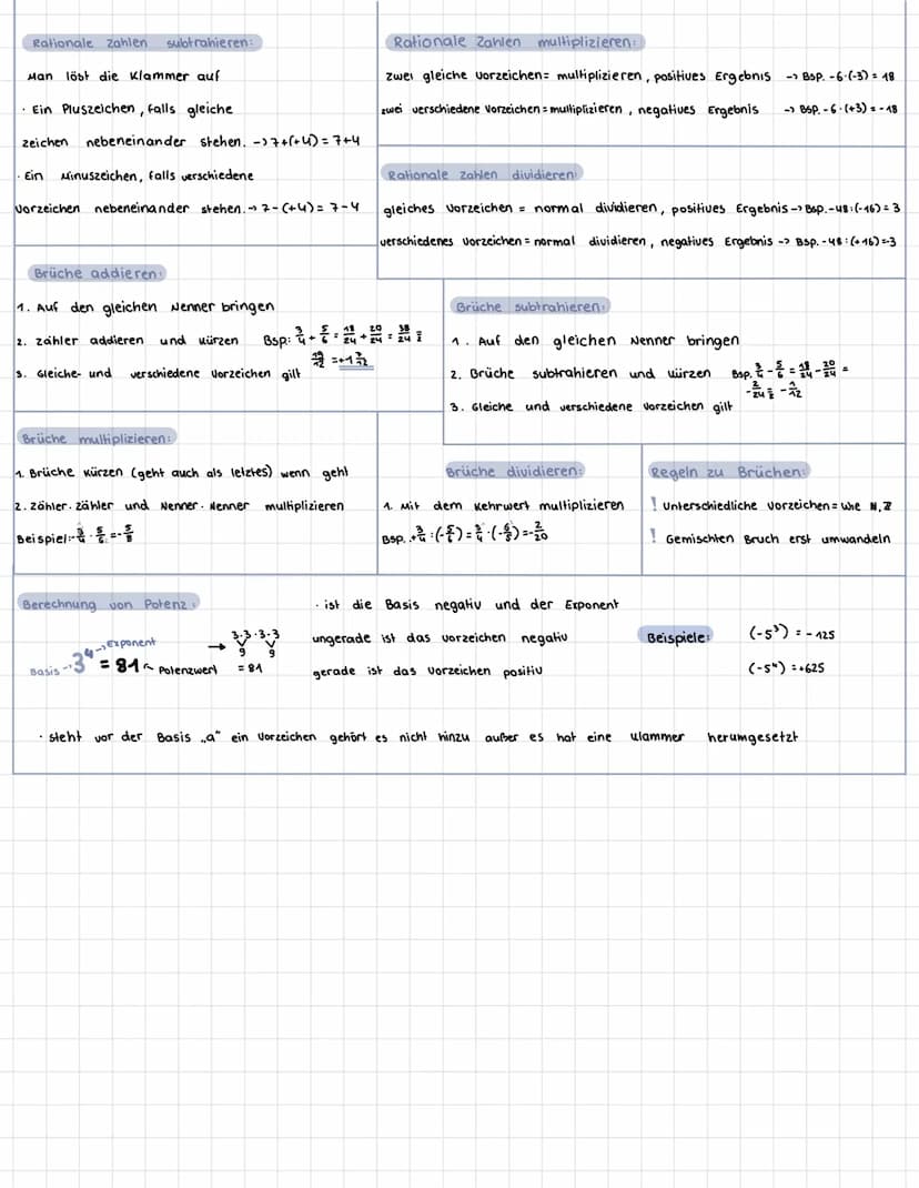 Bedeutungen:
N natürliche Zahlen (-> nur ganze, positive Zahlen)
0;1;2;3;...
Z=
ganze Zahlen (→ alle ganzen Zahlen).
..:-2;-1; 0; 1; 2;..
Q 