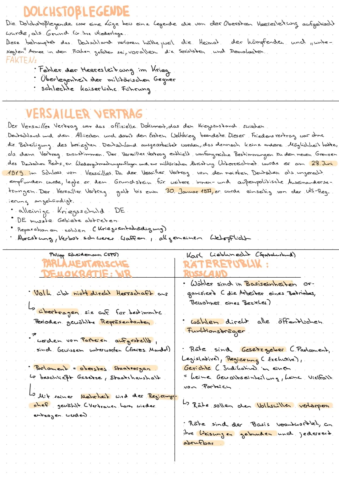 Geschichte (STH)
●
●
●
Deutschland im November 1918
Außenpolitisch
Weltkrieg: C 1314-1518)
Sept. 1918: OHL gesteht Niederlage ein, fordert:
