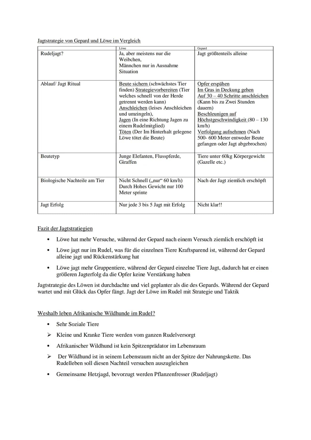 EVOLUTION DER
KOOPERATION
Leben in Gruppe Handout: Evolution der Kooperation
Formen der Kooperation (Gruppenformen)
Lockerer Zusammenschluss