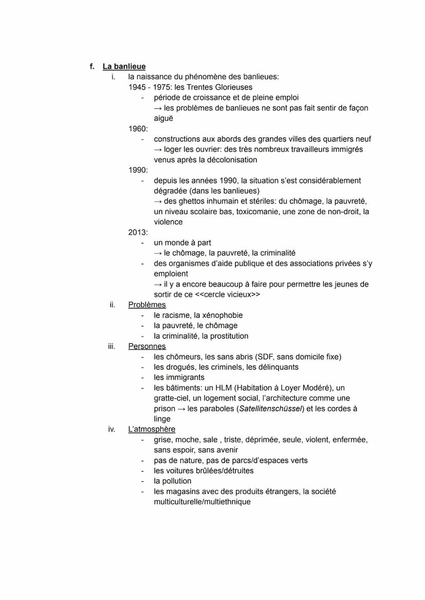 Abiturwiederholung Französisch: Paris - Immigration & Emigration
1. Paris:
a. Informations principales:
région: Ile-de-France (<<les Francil