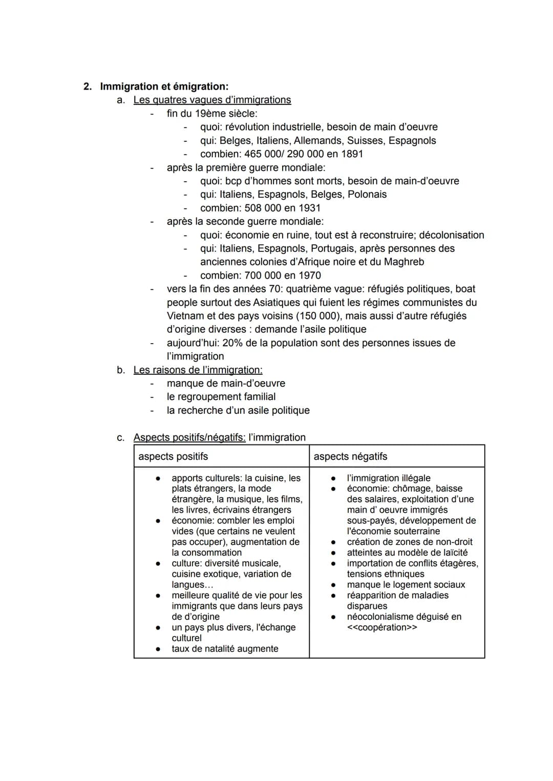 Abiturwiederholung Französisch: Paris - Immigration & Emigration
1. Paris:
a. Informations principales:
région: Ile-de-France (<<les Francil