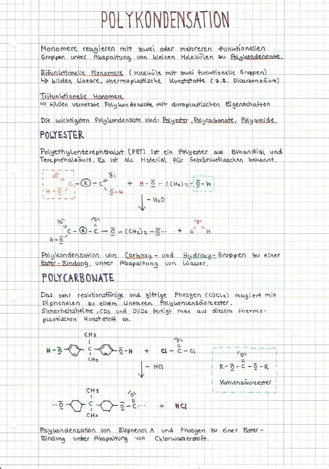 Polykondensation 