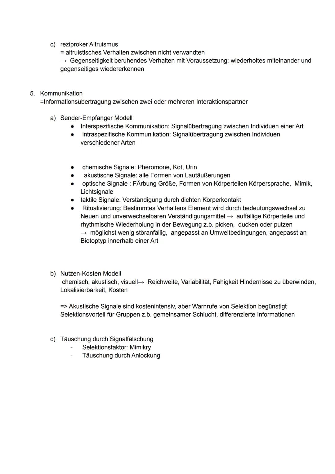 Biologie: Sozialverhalten
Definition: umfasst Verhaltensweisen von Menschen und Tieren, die auf Aktion und Reaktion anderer
Gruppenmitgliede