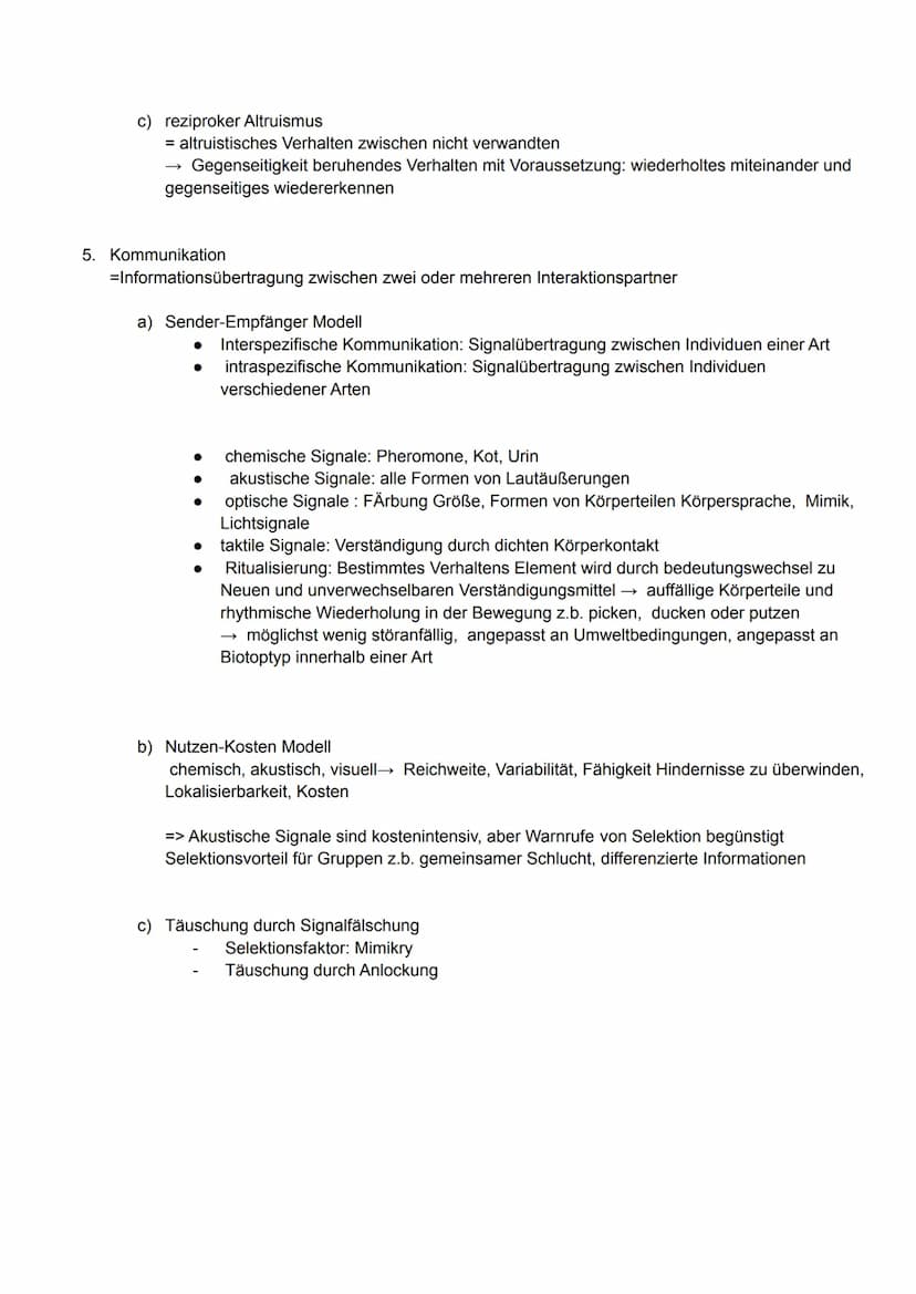Biologie: Sozialverhalten
Definition: umfasst Verhaltensweisen von Menschen und Tieren, die auf Aktion und Reaktion anderer
Gruppenmitgliede
