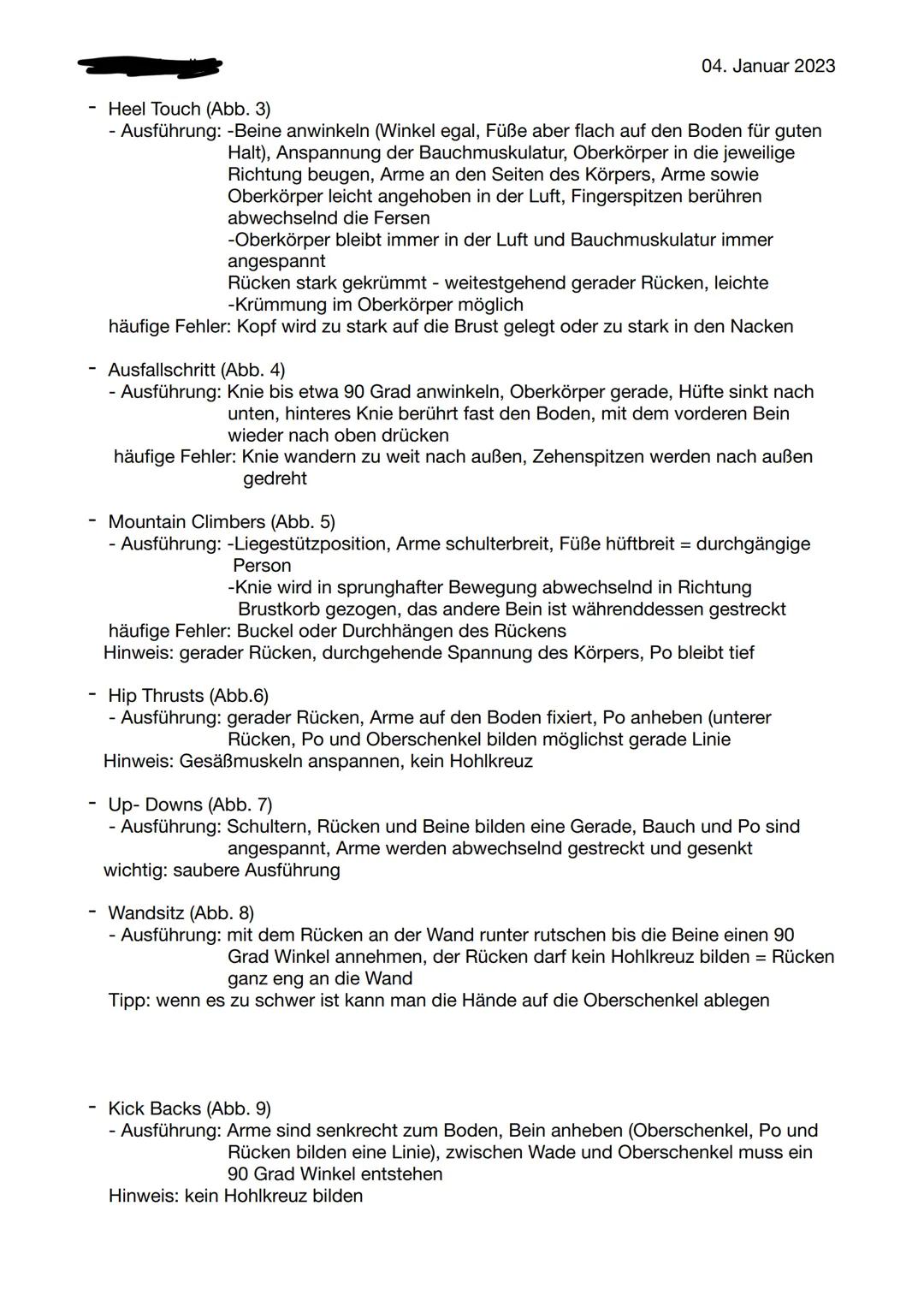 Plank
KICKS
seil springen
10
8
B
Kick Backs
Zirkeltraining
Aufbau
Heel Touch
wandsitz
2
up-Downs
3
AUSFallSchnitt
5
Mountain climbers
Hip Th