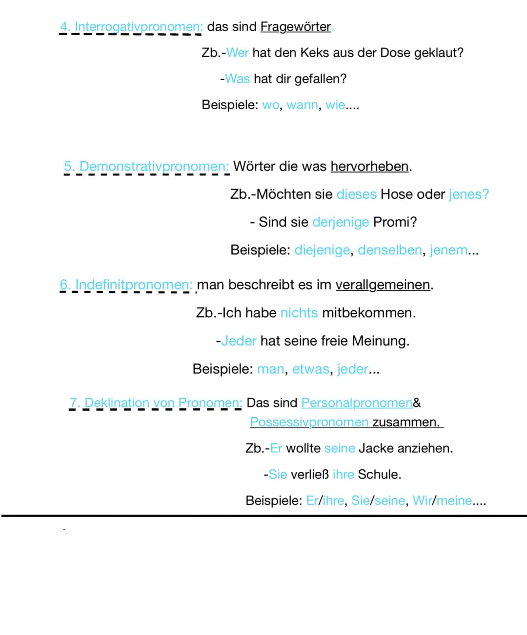 Artikel
Grammatik
Ein Artikel KANN vor einem Nomen stehen oder irgendwo anders
im Satz. Je nachdem wo sie stehen werden sie groß oder klein
