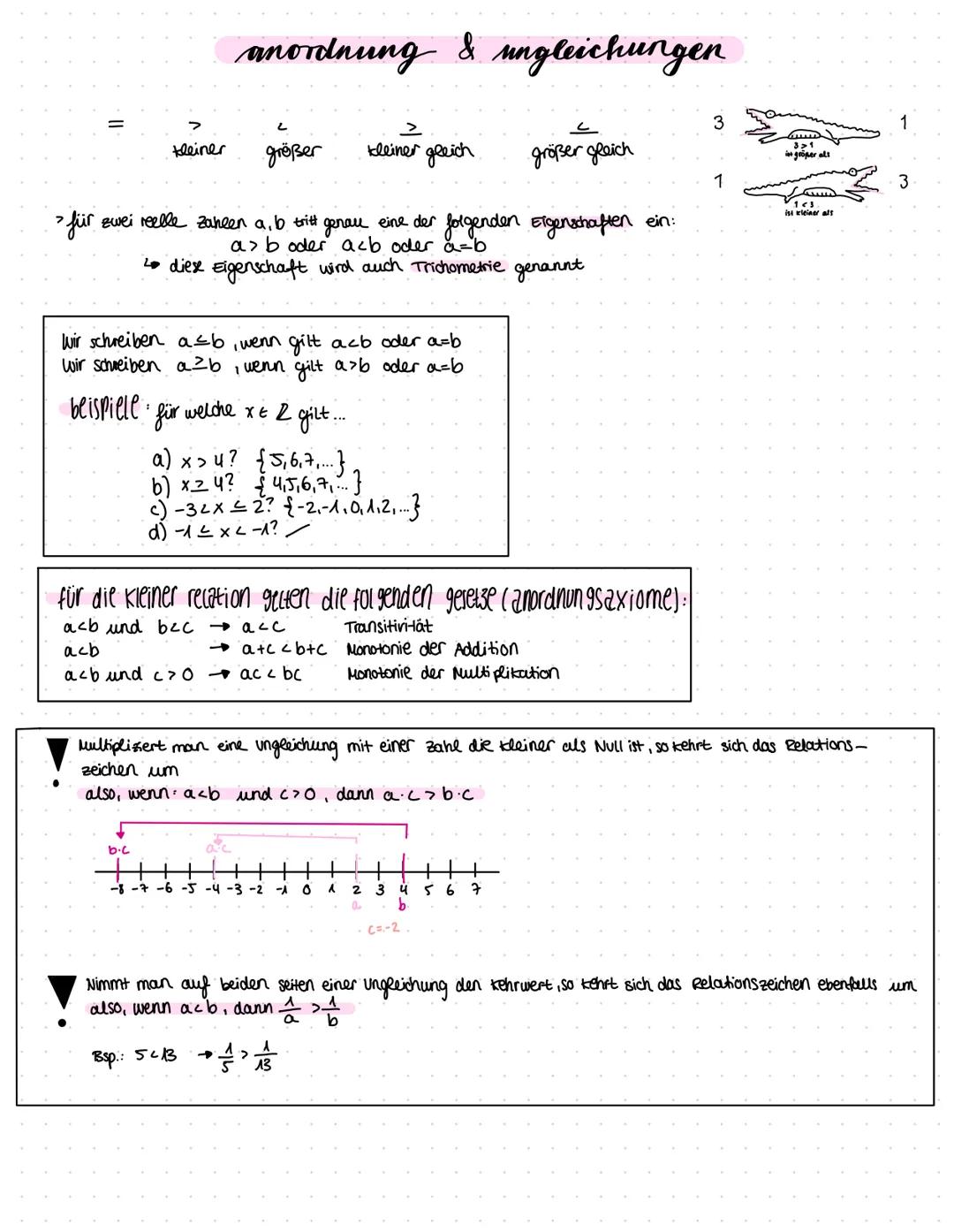 Losen von ungleichungen
1-1
1:(-3)
-3x+1²2
- 3x1
X >
-^
das Relations zeichen
dreht sich bei der Divison
20 un
12 = {XER 1 X ² = √3/²2 }
>
f